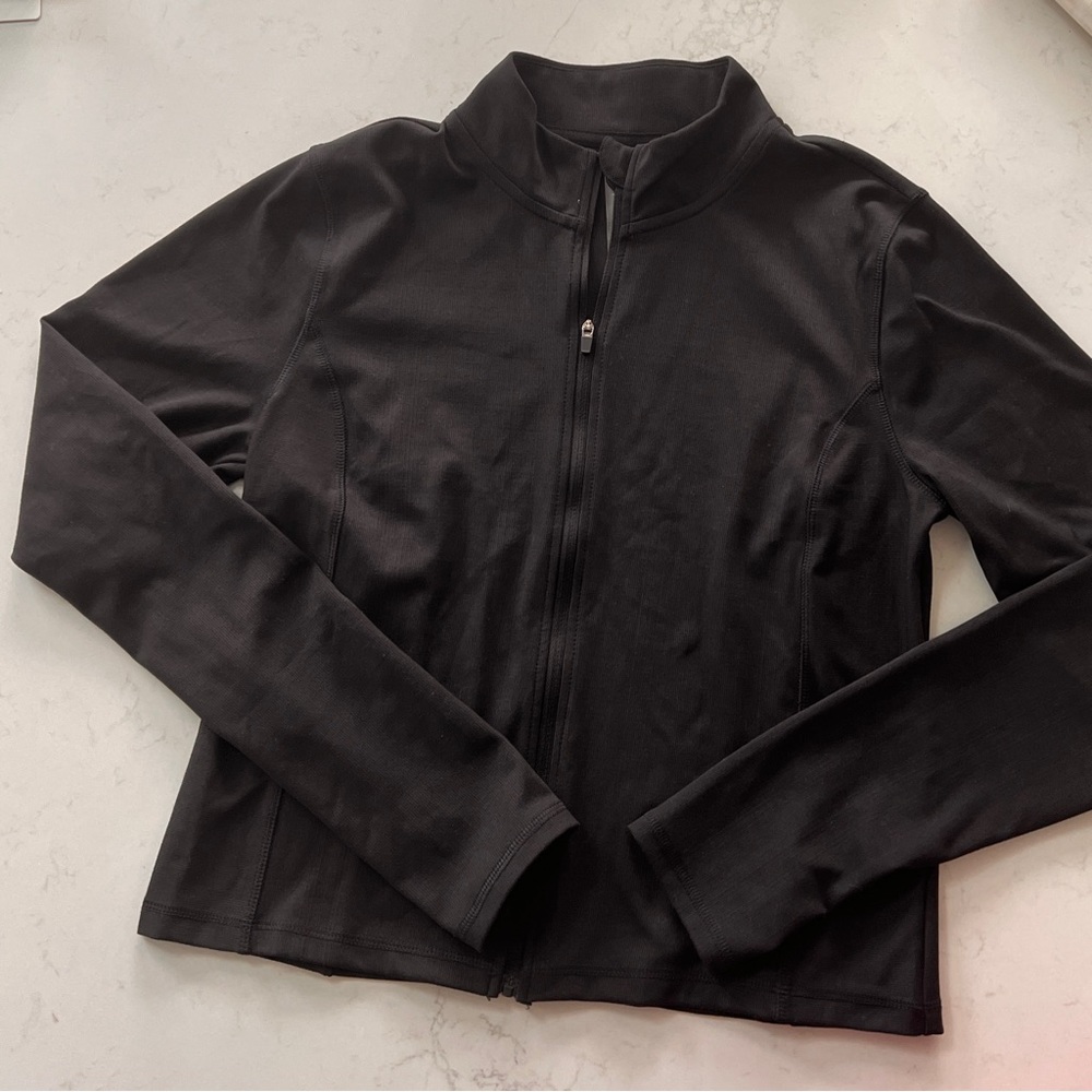 Athletic zip up jacket